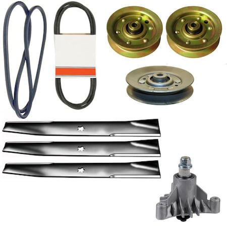 Aic Replacement Parts Deck Rebuild Kit Fits Husqvarna 46 Decks YTH21K46 532148763 163819 532152443 146763-MowerRebuildKit
